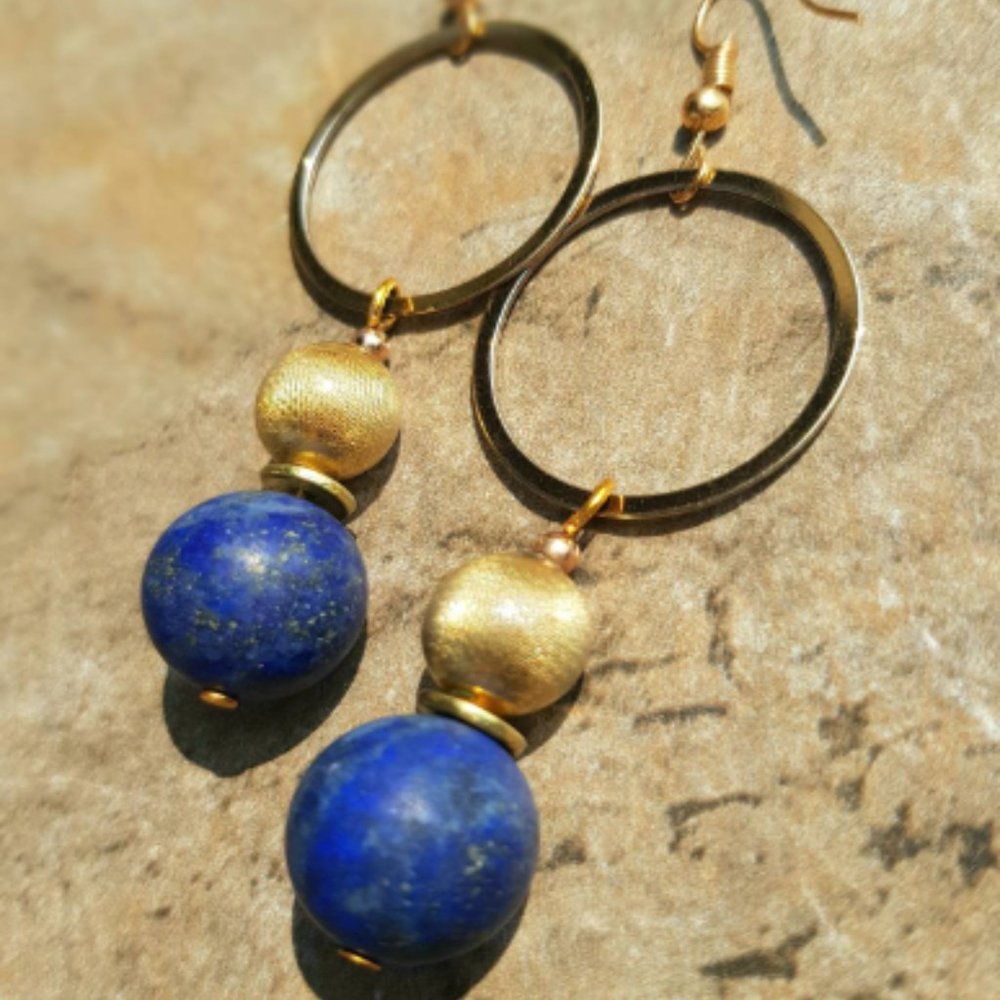 Lapis Lazuli Earrings